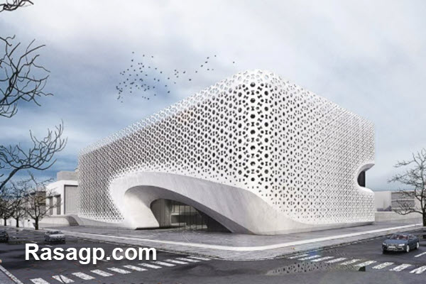 فرآیند تولید قطعات نمای ساختمان در راسا نما