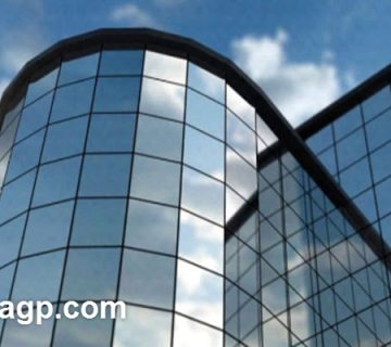 اجرای سیستم کرتین وال در شمال تهران