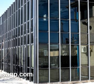 اجرای نمای کرتین وال در تهران