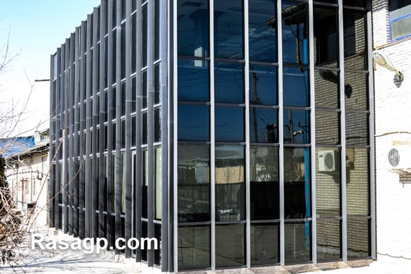اجرای نمای کرتین وال در تهران